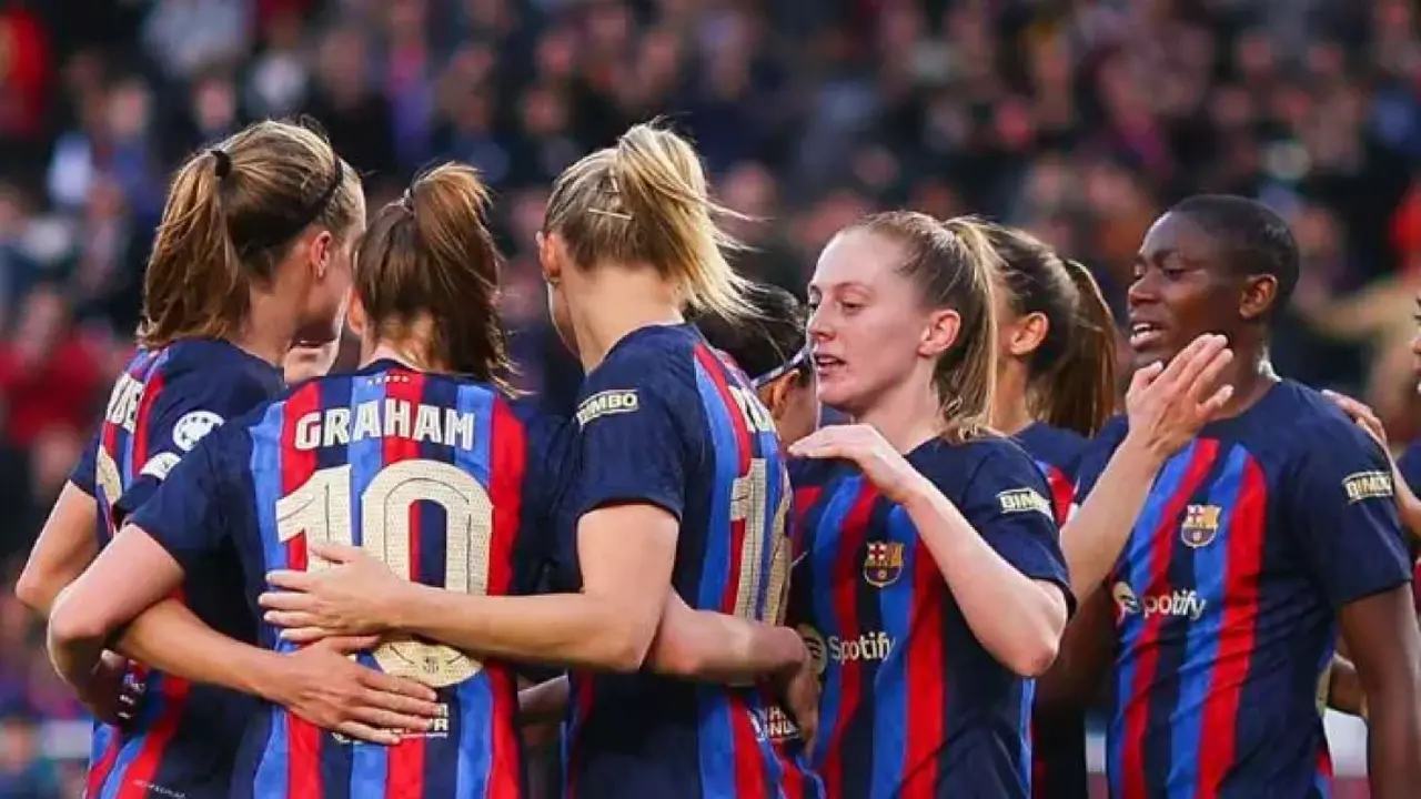 برشلونة للسيدات يفوز بلقب الدوري الإسباني